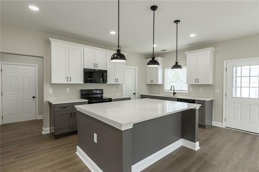 Furnished interior view inside a new home in , Toccoa (Image 18).
