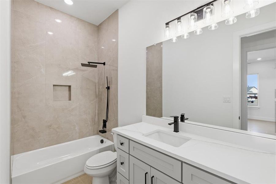 Furnished interior view inside a new home in , Fort Worth (Image 12). Furnished interior view inside a new home in , Fort Worth (Image 12).