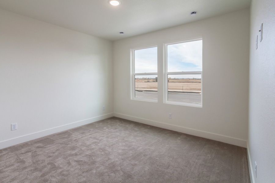 Representative unfurnished interior of a home built from the Sage by Hartford Homes in Bloom, Fort Collins (Image 27).