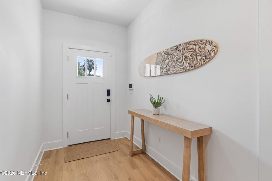 Furnished interior view inside a new home in , Jacksonville Beach (Image 9). Furnished interior view inside a new home in , Jacksonville Beach (Image 9).