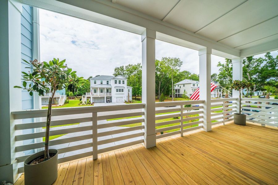Exterior details and patio area of a home in , Mount Pleasant (Image 49).