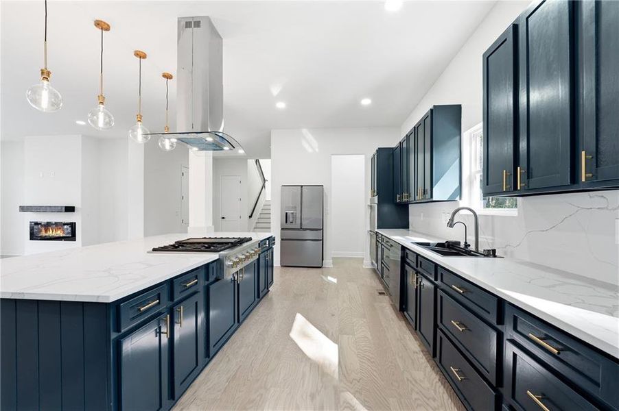 Furnished interior view inside a new home in , Gainesville (Image 12).