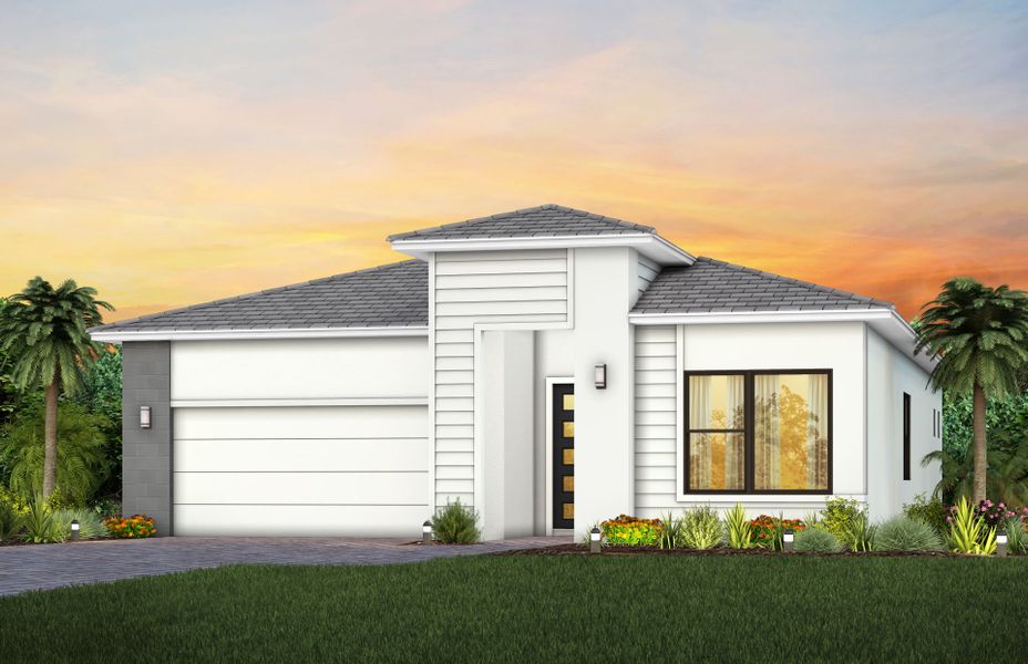 Exterior MD3 with stone Exterior MD3 with stone