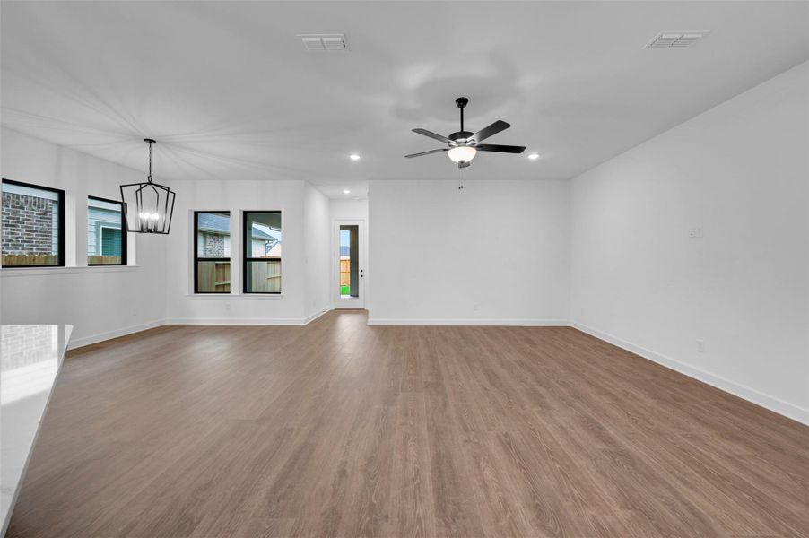 Spacious, unfurnished interior of a new home in Riceland 50’ Alley Load Homesites, Mont Belvieu (Image 24).