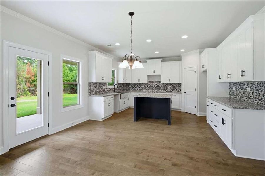 Furnished interior view inside a new home in , Stockbridge (Image 7).