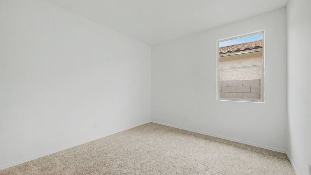 Representative furnished interior of a home built from the Larkspur by DRB Homes in The Villas at Mystic, Peoria (Image 17).