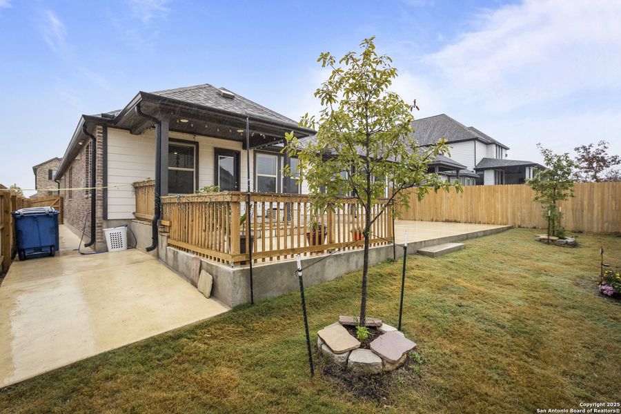 Exterior details and patio area of a home in , San Antonio (Image 23). Exterior details and patio area of a home in , San Antonio (Image 23).