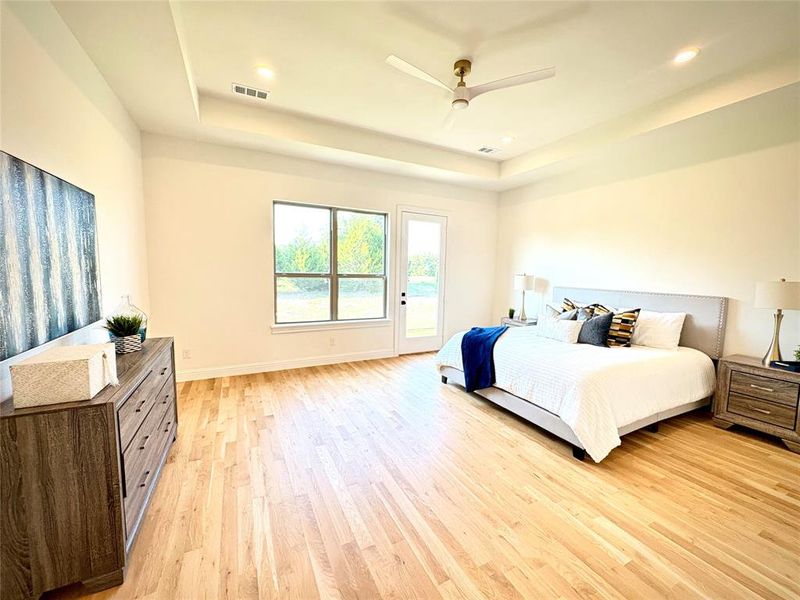 Furnished interior view inside a new home in , Heath (Image 9).