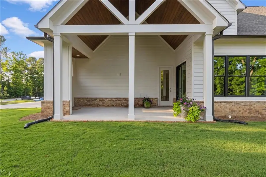 Exterior details and patio area of a home in , Canton (Image 4). Exterior details and patio area of a home in , Canton (Image 4).