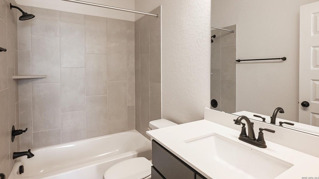 Furnished interior view inside a new home in Legacy at Lake Dunlap, New Braunfels (Image 12).