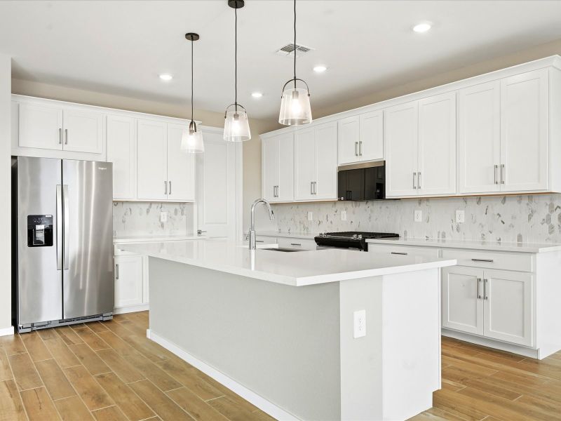 Furnished interior view inside a new home in White Tank Foothills Reserve Series, Waddell (Image 3).