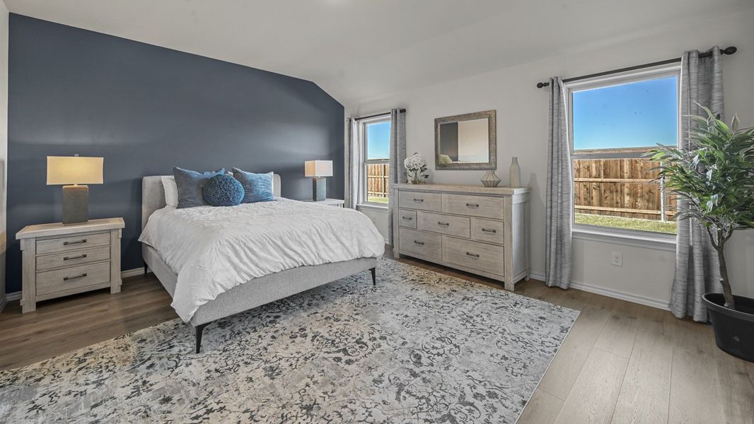 Furnished interior view inside a new home in Saddlebrook, Waxahachie (Image 12).