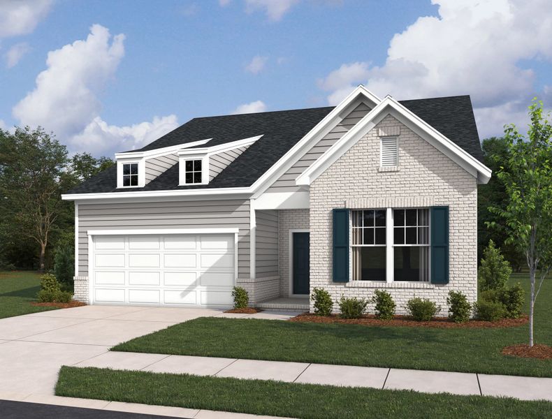 Representative exterior photo of a completed home built from the Gambel by Ashton Woods in Ascent at Arbor Ridge, La Vergne, TN (Image 3). Representative exterior photo of a completed home built from the Gambel by Ashton Woods in Ascent at Arbor Ridge, La Vergne, TN (Image 3).