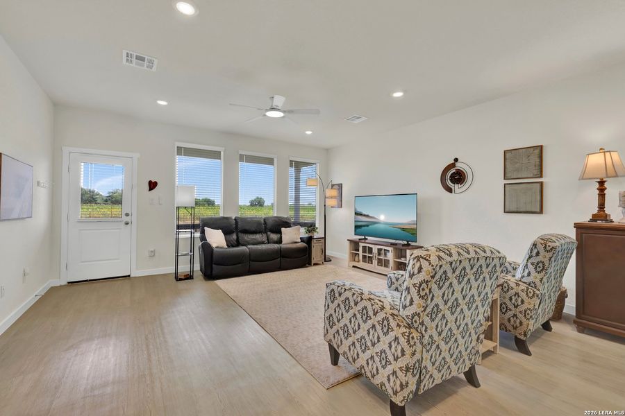 Furnished interior view inside a new home in Parkside, New Braunfels (Image 24).