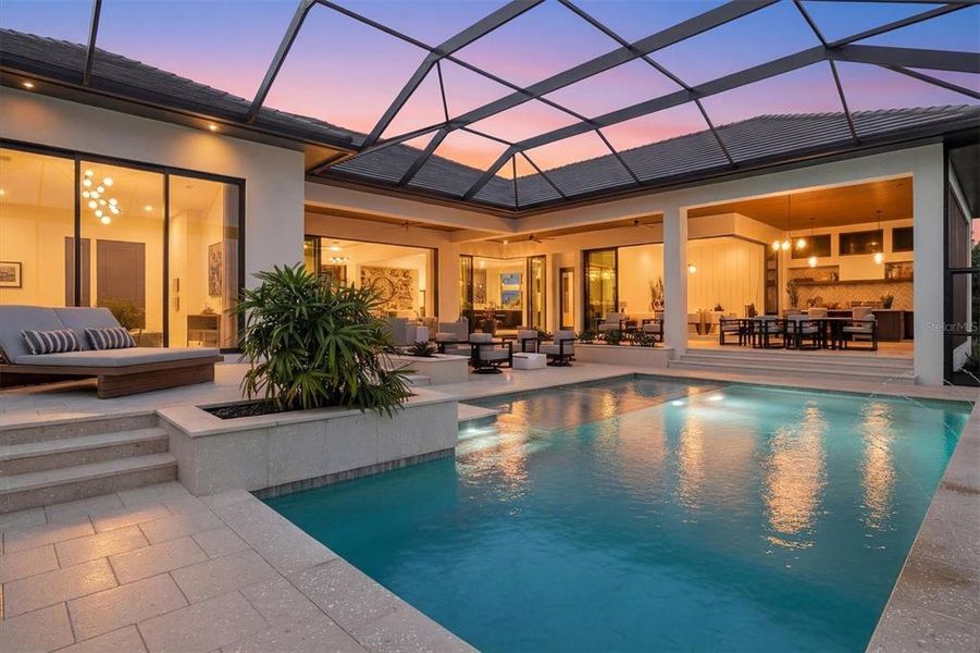 Exterior details and patio area of a home in , Sarasota (Image 3).