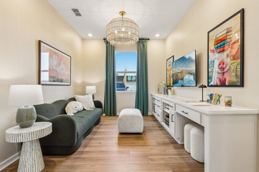 Representative furnished interior of a home built from the Meadowood by Risewell Homes in Country Club Estates, Palm Bay (Image 14). Representative furnished interior of a home built from the Meadowood by Risewell Homes in Country Club Estates, Palm Bay (Image 14).