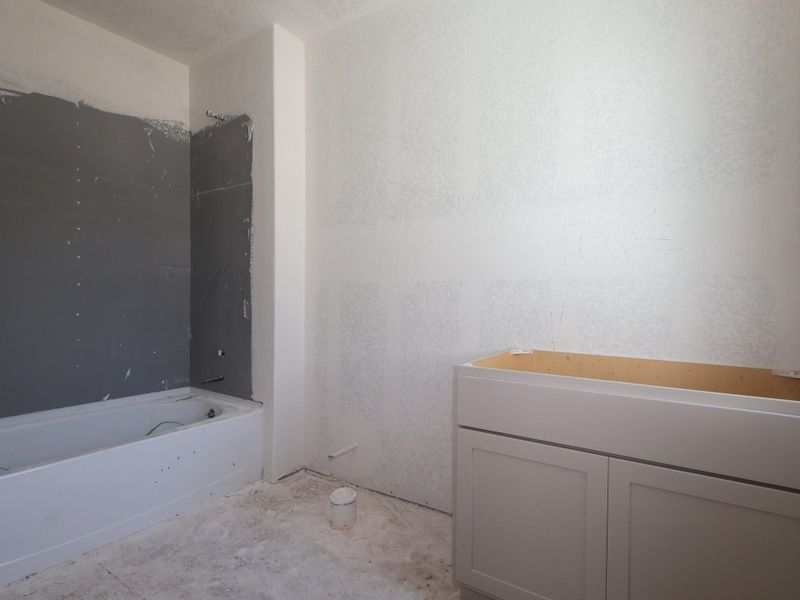In-progress construction of a new home in Heritage, Dripping Springs, TX (Image 11). In-progress construction of a new home in Heritage, Dripping Springs, TX (Image 11).