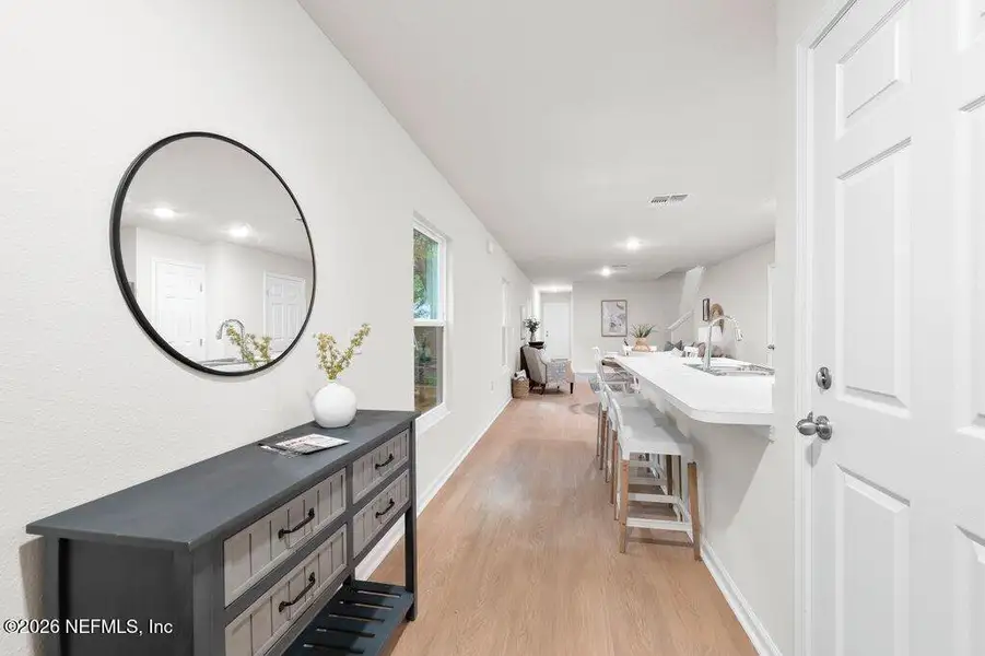 Furnished interior view inside a new home in , Jacksonville (Image 17).