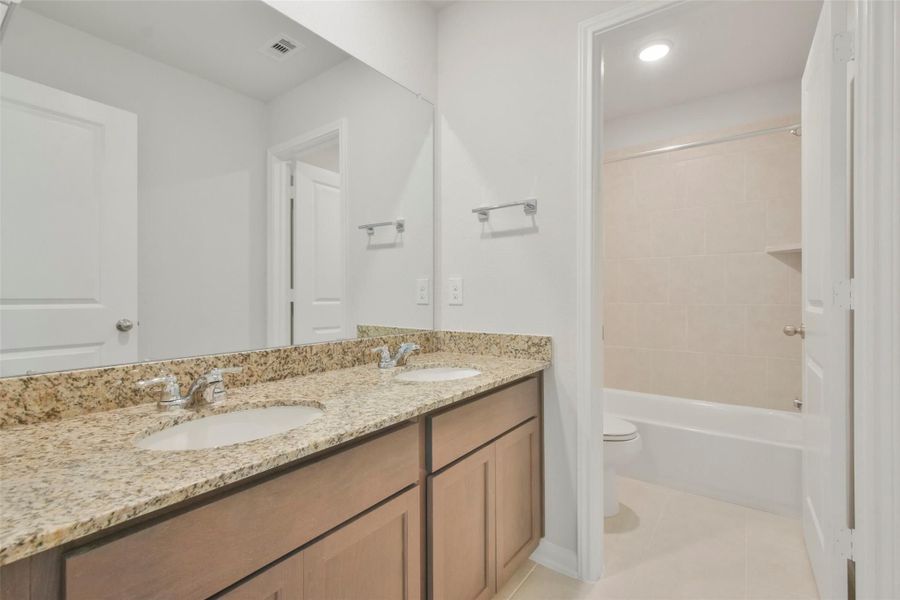 Furnished interior view inside a new home in The Villages at WestPointe, Dayton (Image 78).