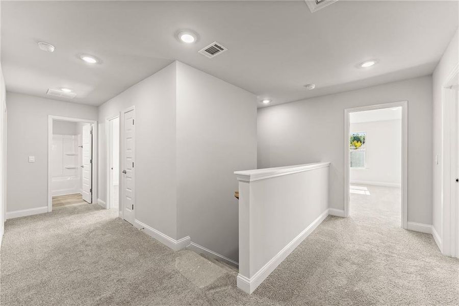 Spacious, unfurnished interior of a new home in Magnolia Villas, Cornelia (Image 18).