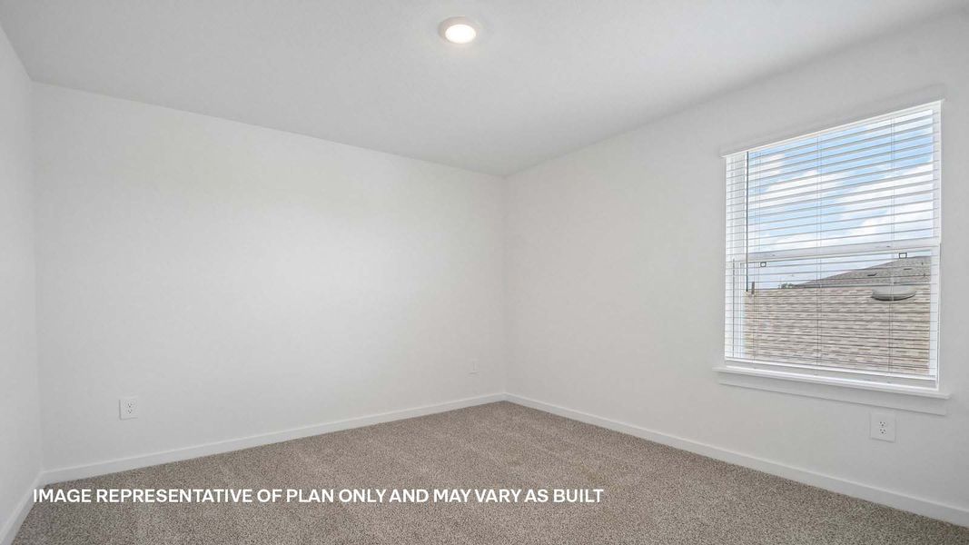 Spacious, unfurnished interior of a new home in Valverde, Bastrop (Image 24).