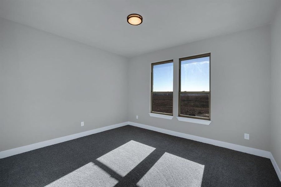 Spare room with carpet floors