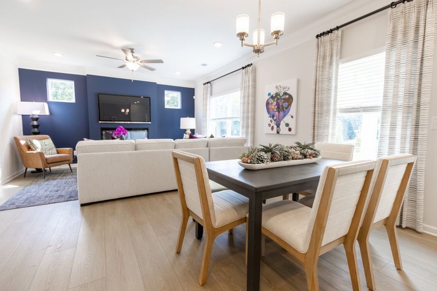 Furnished interior view inside a new home in Trellis Park, Hampton (Image 6).
