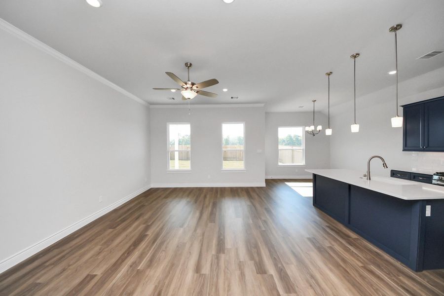 Spacious, unfurnished interior of a new home in Lexington Heights, Willis (Image 32). Spacious, unfurnished interior of a new home in Lexington Heights, Willis (Image 32).