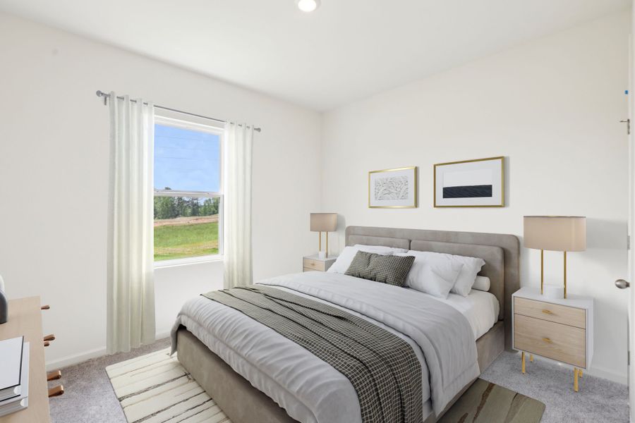 Representative furnished interior of a home built from the Galileo by Starlight Homes in Rolling Glen, Hutto (Image 10).