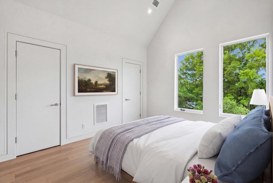 Furnished interior view inside a new home in , Edisto Island (Image 19).