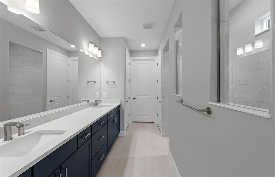 Furnished interior view inside a new home in Shores at Stillwater, Englewood (Image 14).