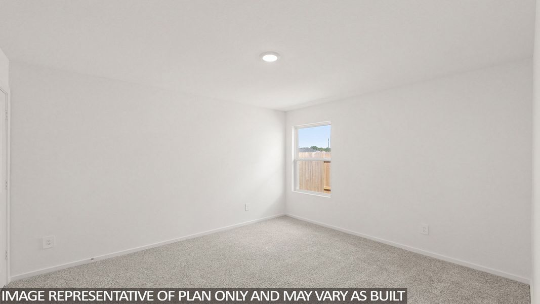 Spacious, unfurnished interior of a new home in New Waverly Station, New Waverly (Image 18).