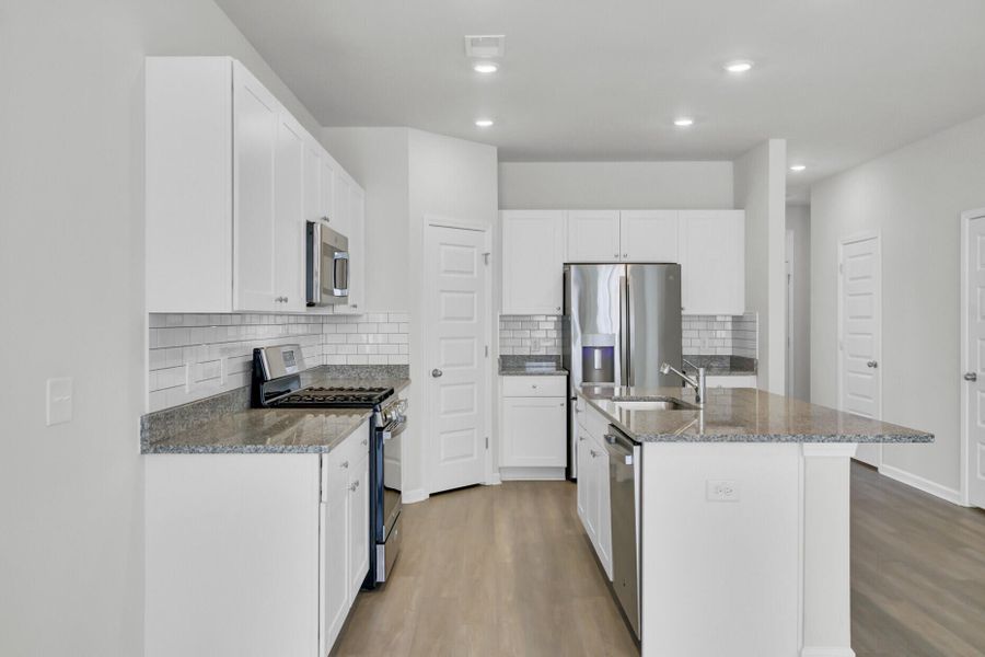 Furnished interior view inside a new home in , Summerville (Image 5).