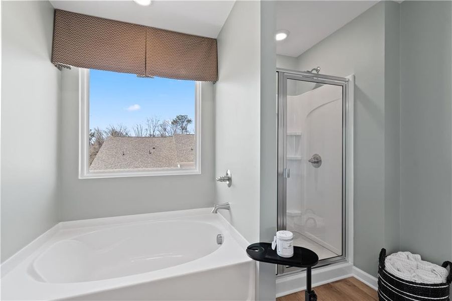 Furnished interior view inside a new home in Bowers Farm, McDonough (Image 32).