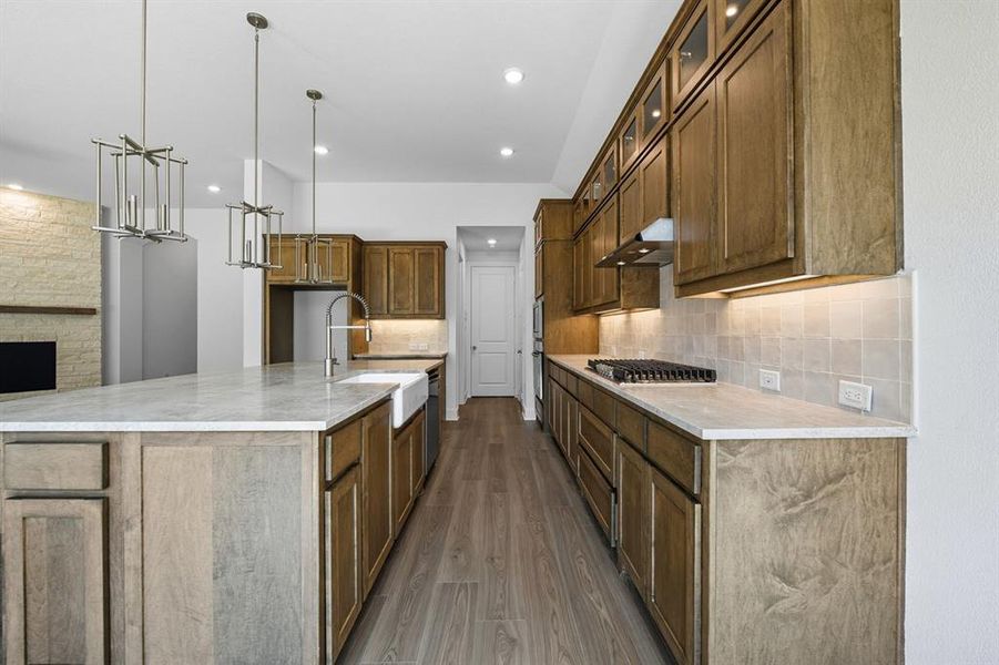 Furnished interior view inside a new home in Wildflower Ranch: Artisan Series - 60ft. lots, Dish (Image 8). Furnished interior view inside a new home in Wildflower Ranch: Artisan Series - 60ft. lots, Dish (Image 8).