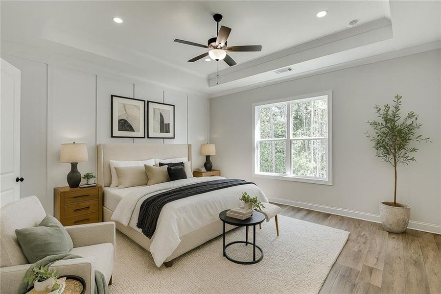 Furnished interior view inside a new home in , Jefferson (Image 17).