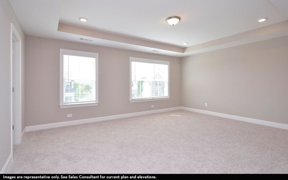 Spacious, unfurnished interior of a new home in The Retreat at Norman Farm, Hendersonville (Image 15).