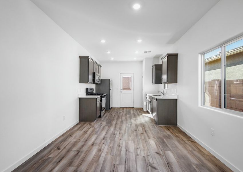 Representative unfurnished interior of a home built from the Aspen by LGI Homes in Star Valley, Tucson (Image 10).