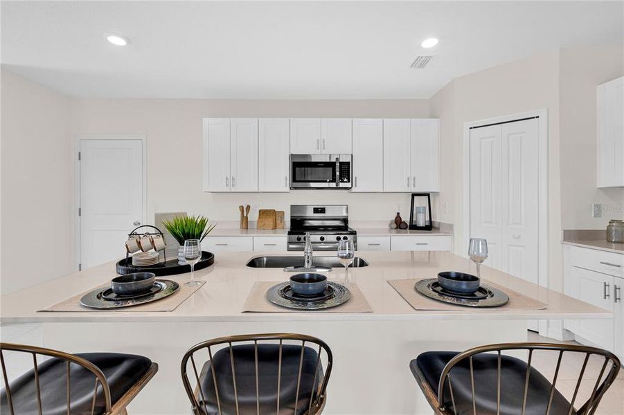 Furnished interior view inside a new home in Rye Ranch, Parrish (Image 8). Furnished interior view inside a new home in Rye Ranch, Parrish (Image 8).