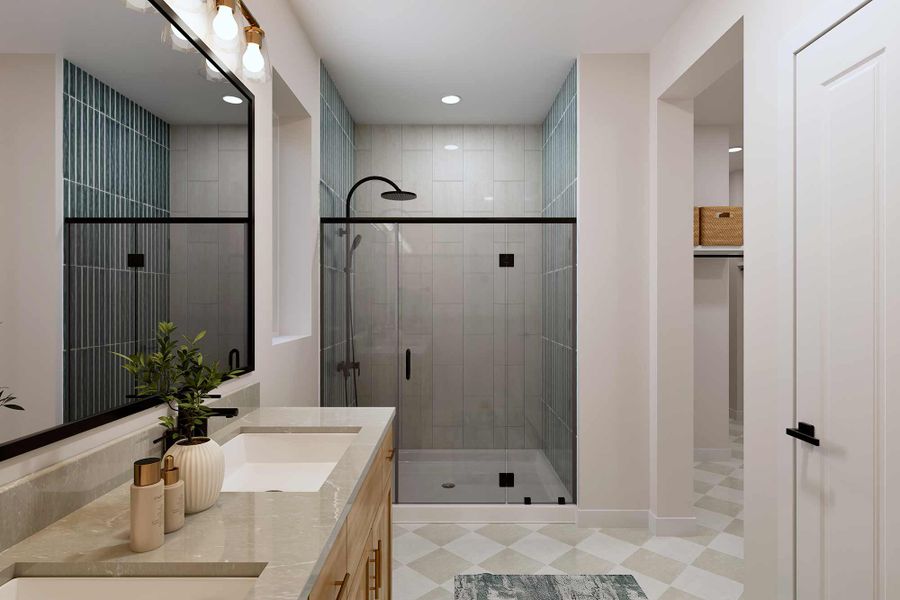 The Wichita Falls - Owner's Bath