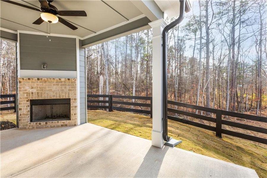 Exterior details and patio area of a home in , Conyers (Image 26). Exterior details and patio area of a home in , Conyers (Image 26).