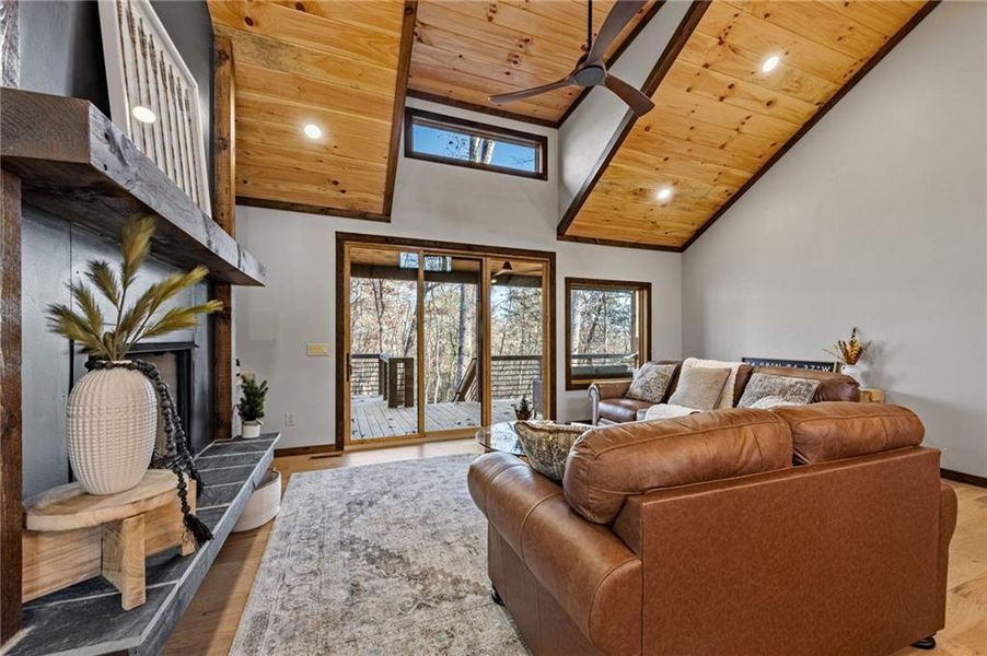Furnished interior view inside a new home in , McCaysville (Image 8).