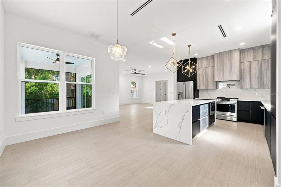 Furnished interior view inside a new home in , Sarasota (Image 10).