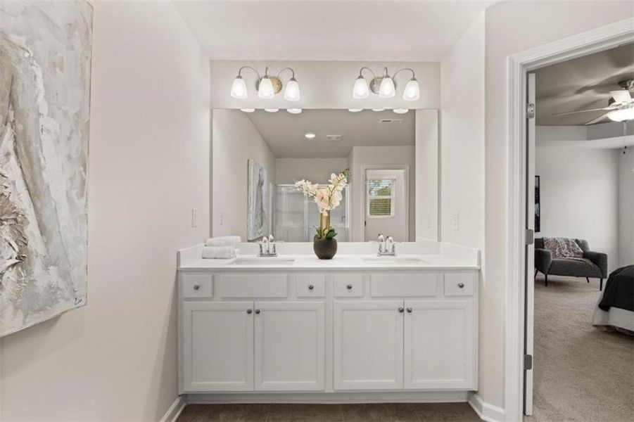 Furnished interior view inside a new home in Reeves Park, Stockbridge (Image 36).
