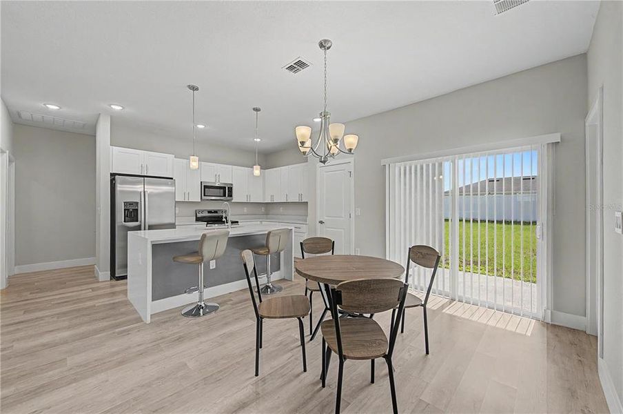 Furnished interior view inside a new home in , Ocala (Image 16). Furnished interior view inside a new home in , Ocala (Image 16).