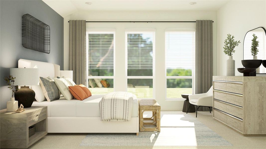 Furnished interior view inside a new home in River Ranch, Dayton (Image 15).