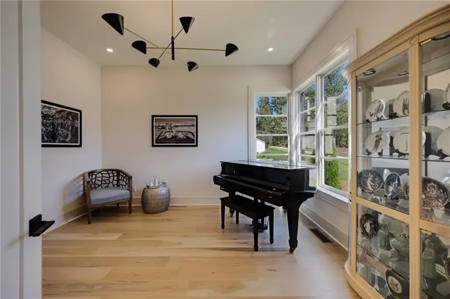Furnished interior view inside a new home in , Sandy Springs (Image 44).