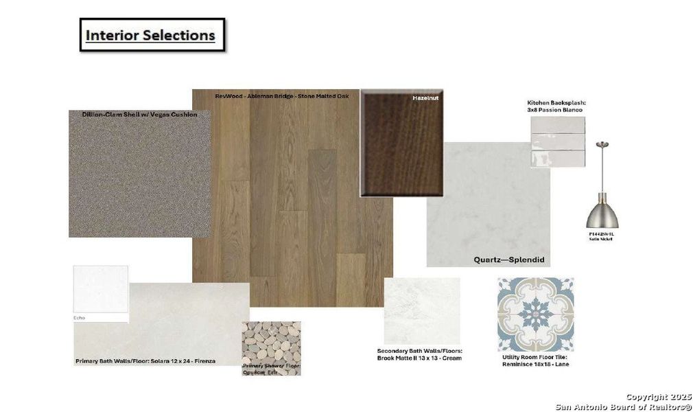 Sample of building materials used in homes in Rhine Valley, Schertz (Image 6). Sample of building materials used in homes in Rhine Valley, Schertz (Image 6).