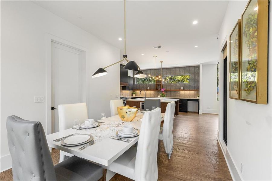 Furnished interior view inside a new home in , Brookhaven (Image 5).