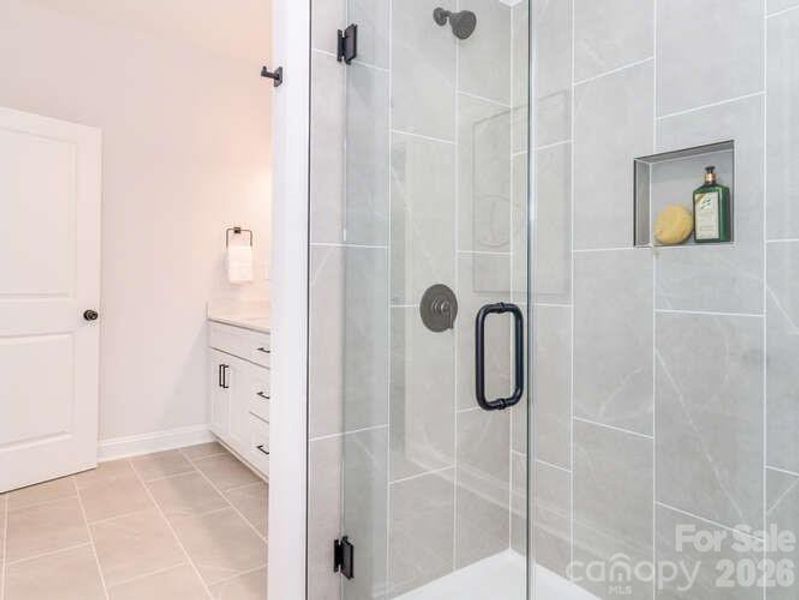 Furnished interior view inside a new home in , Charlotte (Image 18).